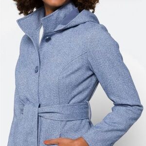 41 Hawthorn Light Blue Trench Coat- never worn (no tags- excellent condition)